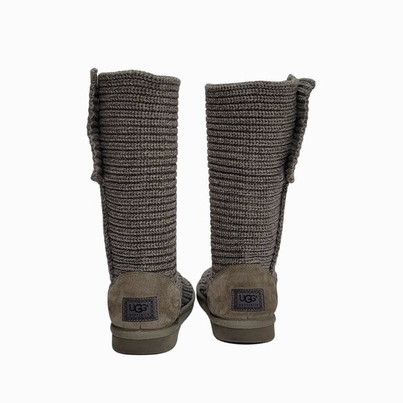 Ugg Classic Cardy Boots 5 Gray - Picture 5 of 12
